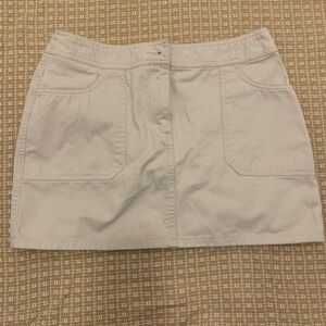 Eddie Bauer khaki mini Skirt